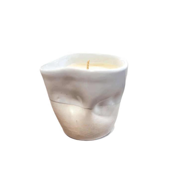 Cannabis Massage Candle ~ Handmade Ceramic Edition 120ml